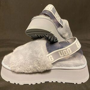 Brand New Grey Ugg Disco Slide